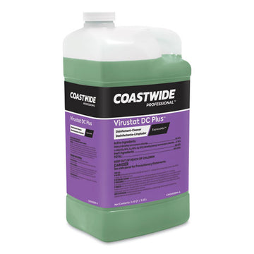 Coastwide Professional™ Virustat Dc Plus Disinfectant-cleaner Concentrate For Expressmix Systems, Lemon Scent, 3.25 L Bottle, 2-carton freeshipping - TVN Wholesale